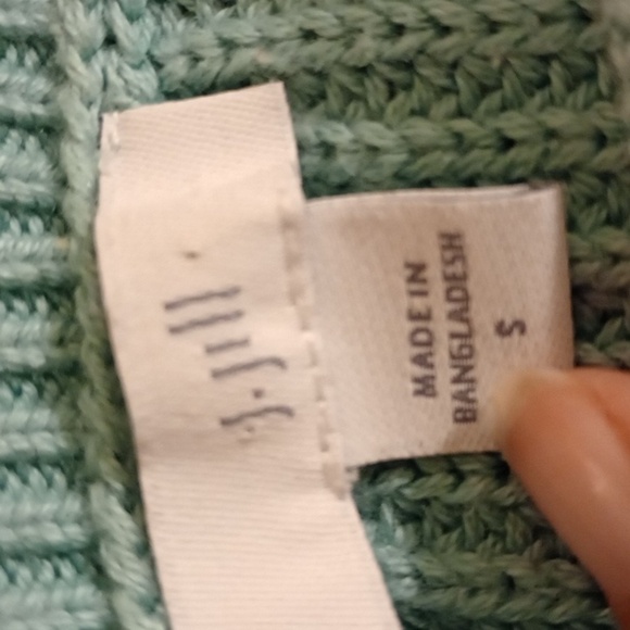 Mint Green Knit Blend Sweater - Picture 5 of 6